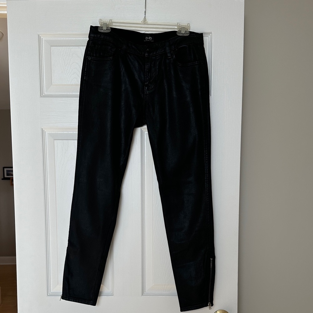 DL1961 Women's Black coated Jeans Dress